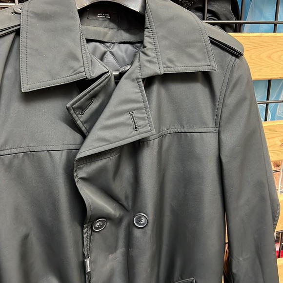 NWT,Claiborne men’s rain coat black zip out lining - Picture 16 of 17